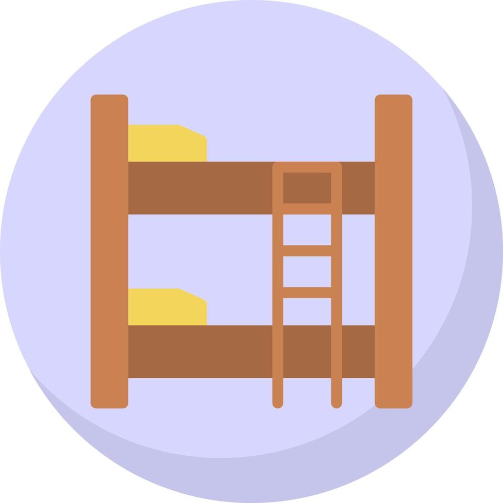 Bunk Vector Icon Design