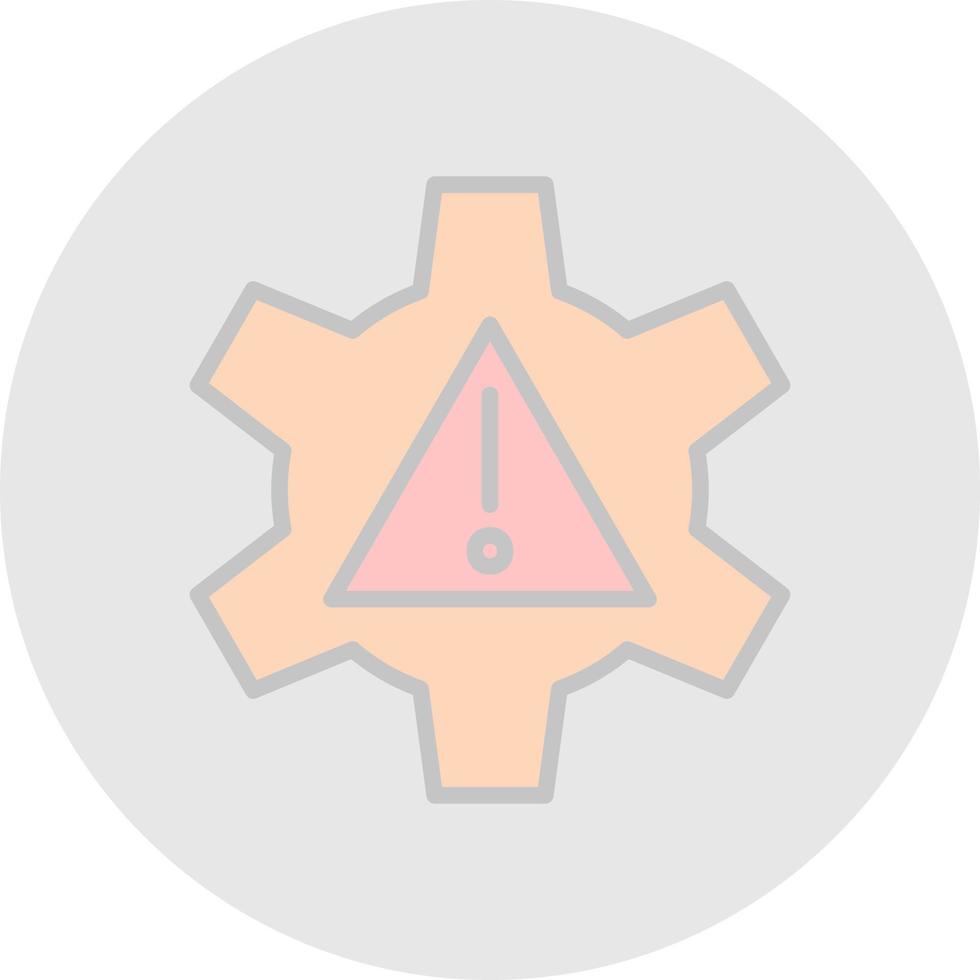 Risk Management Vector Icon Design