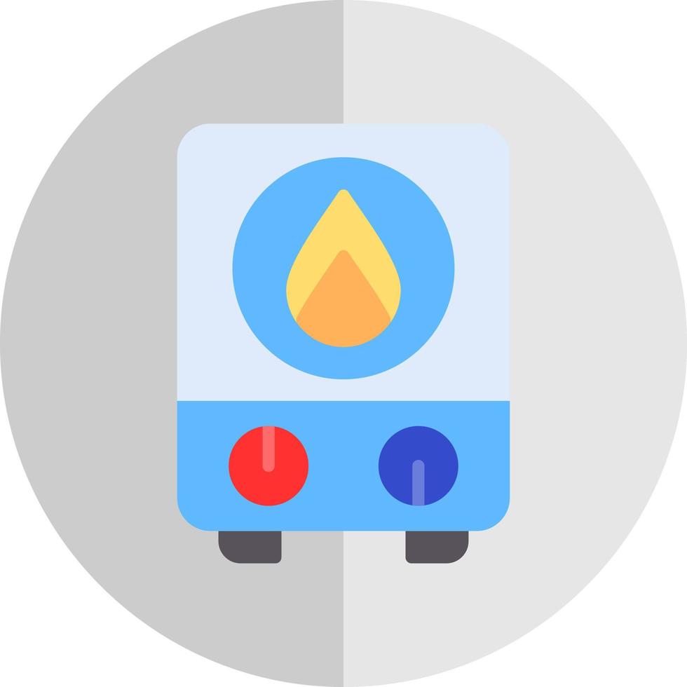 Water Heater Vector Icon Design