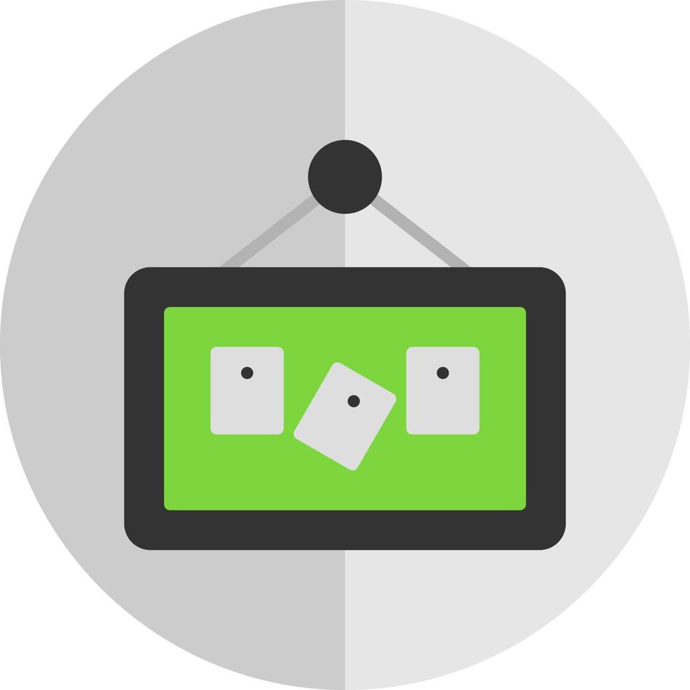 Pinboard Vector Icon Design