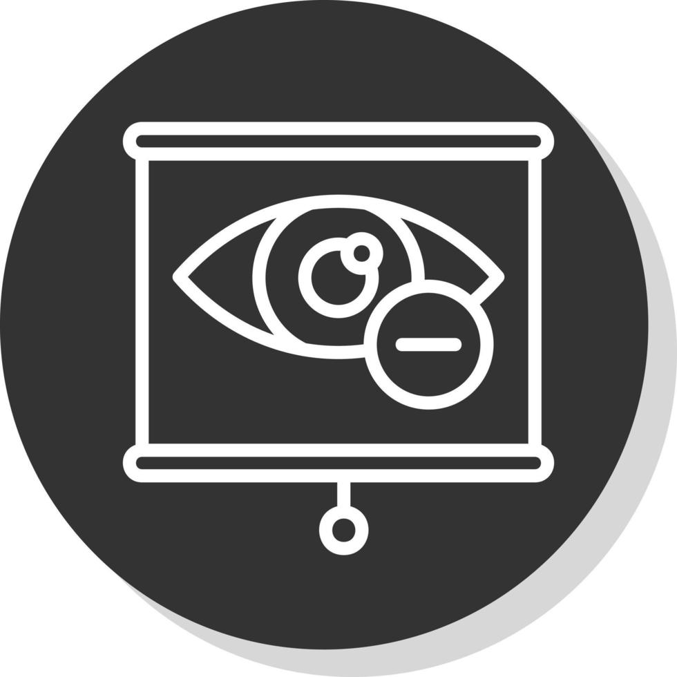 Myopia Vector Icon Design