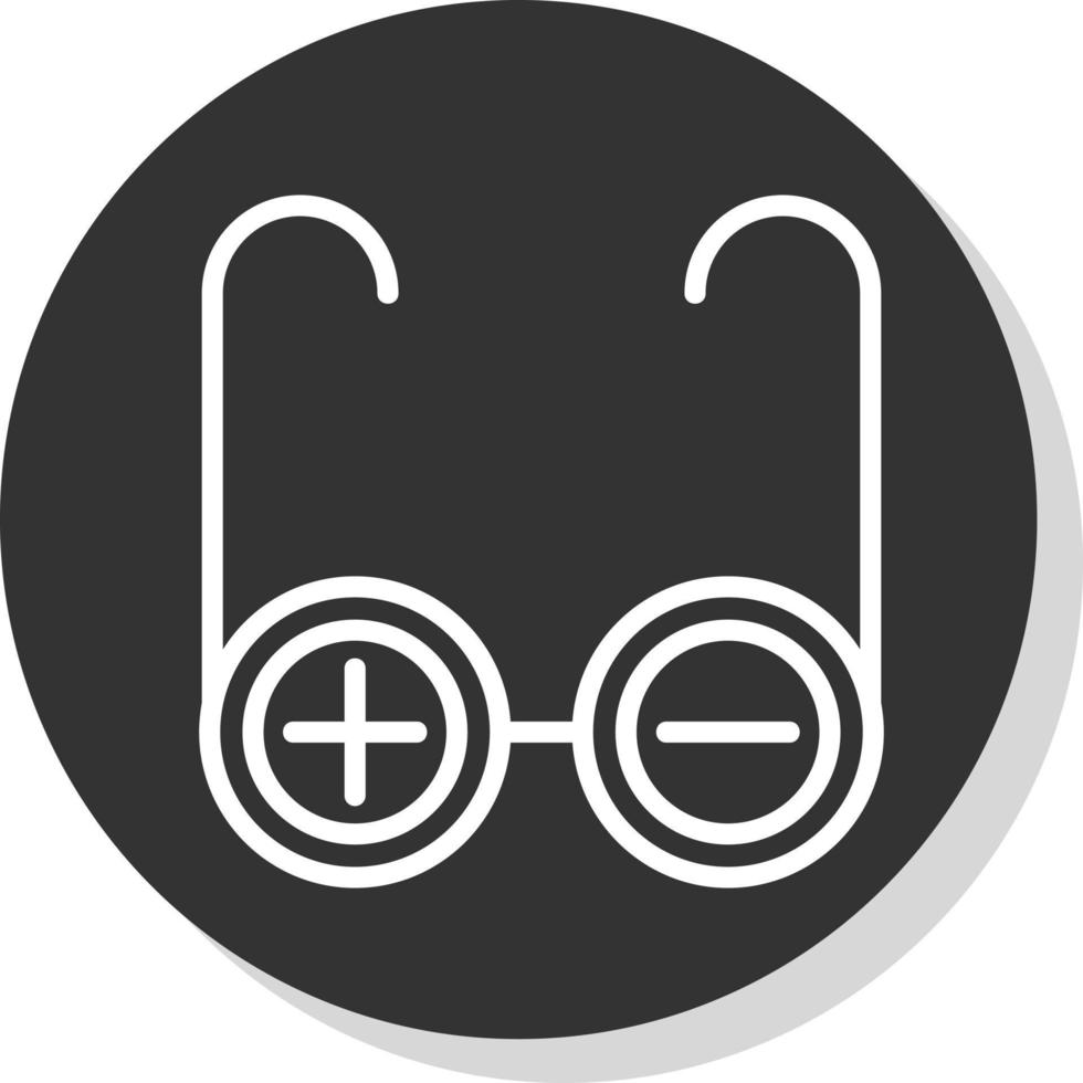 Prescription Glasses Vector Icon Design