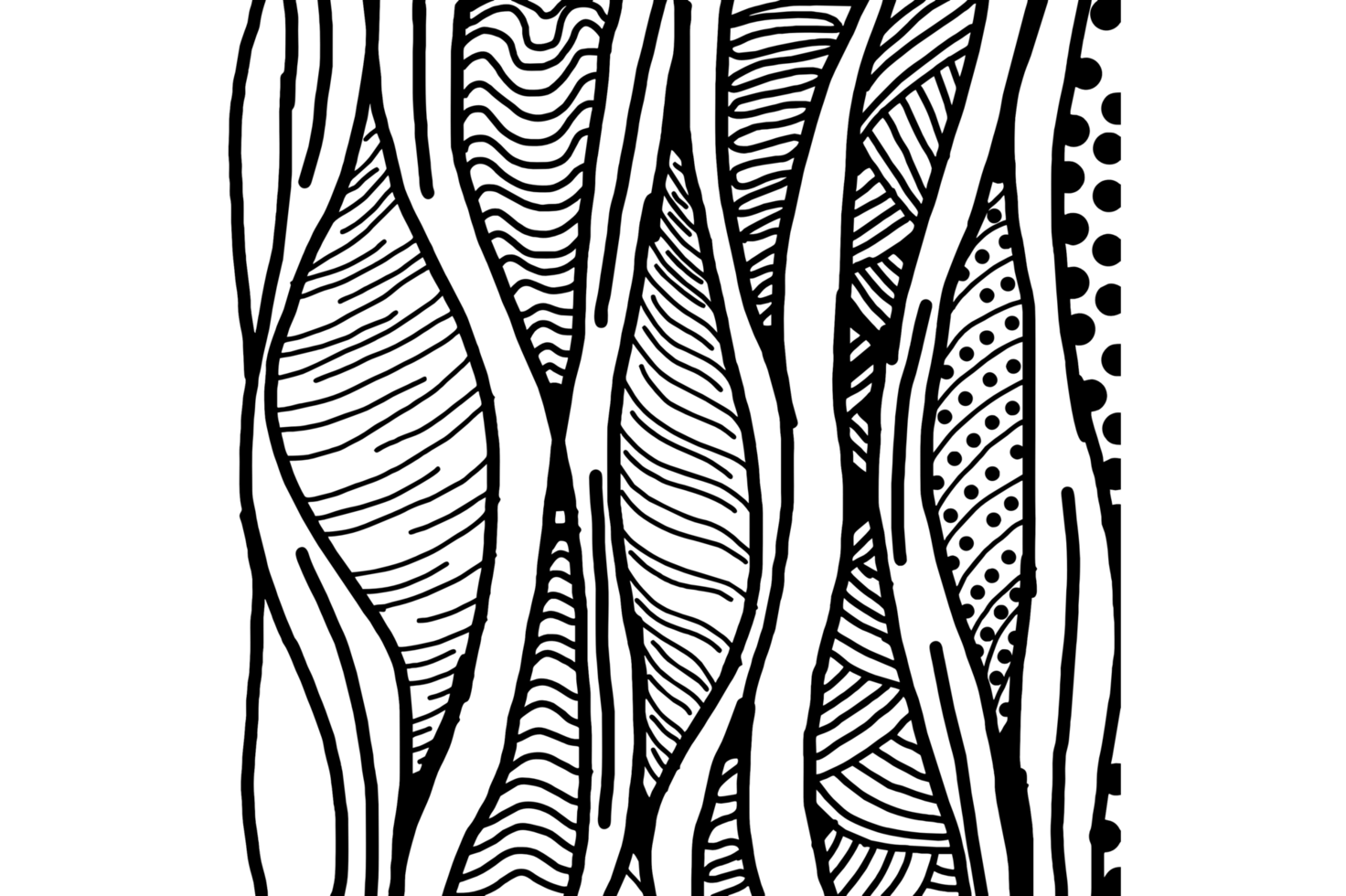 square background with a wide variety of abstract patterns png