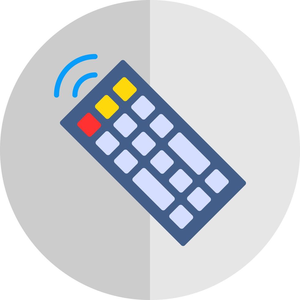 Remote Control Vector Icon Design