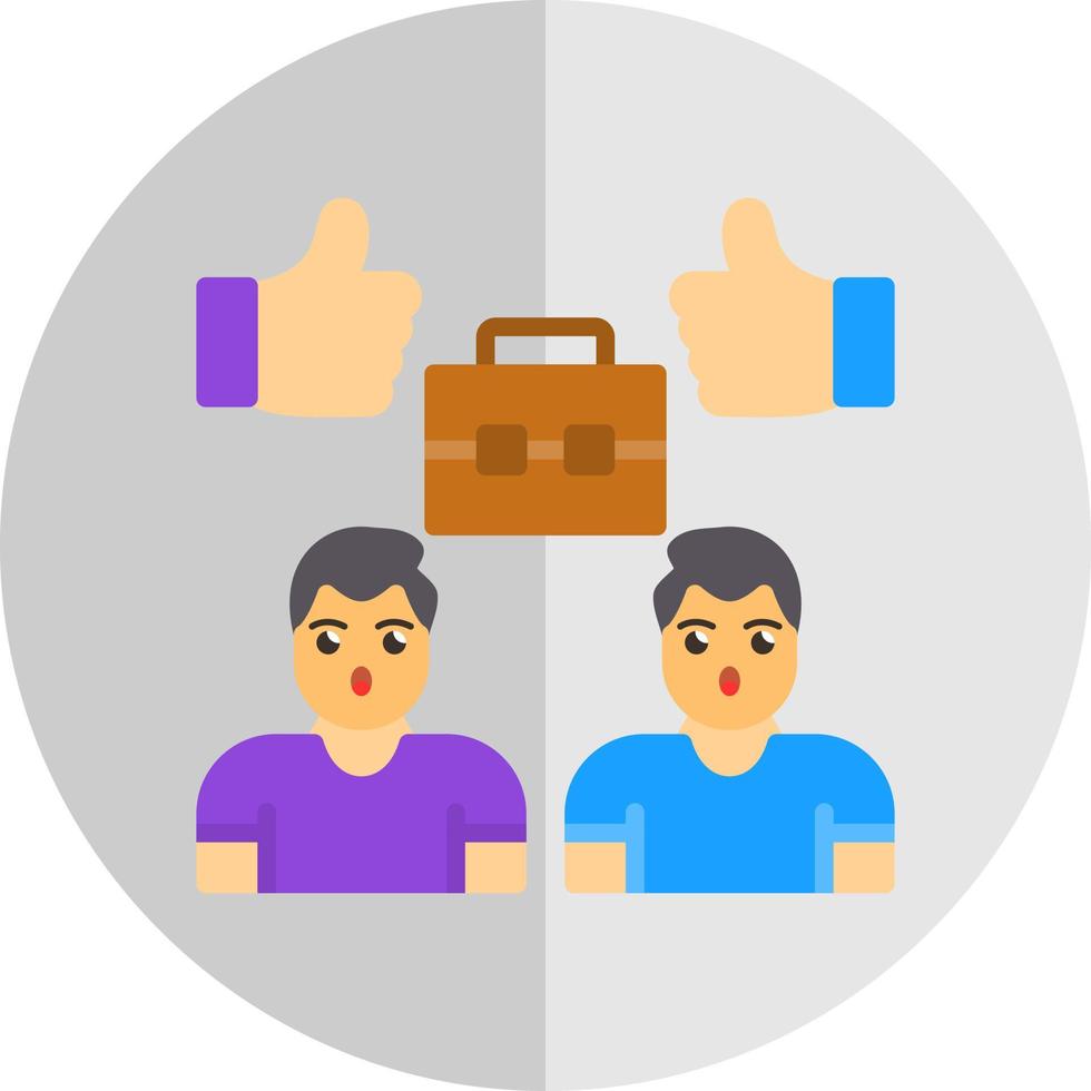 Partnership Vector Icon Design