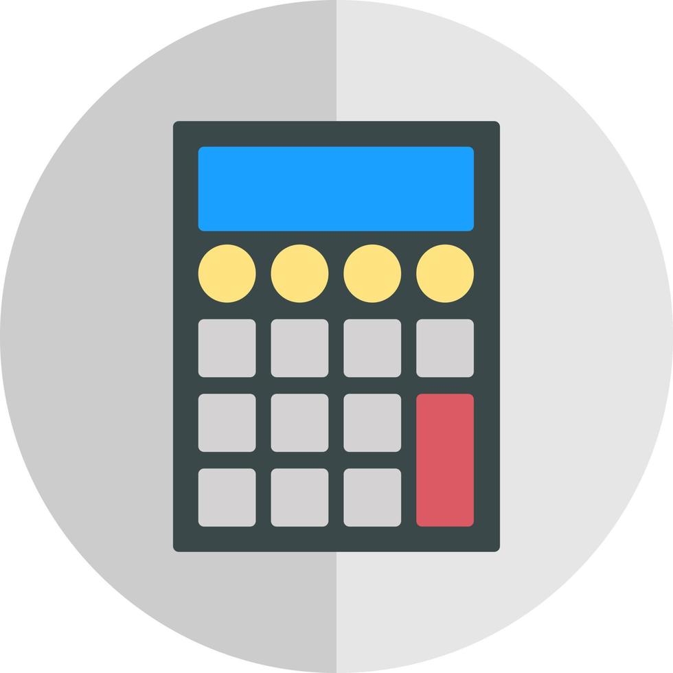 Calculator Vector Icon Design