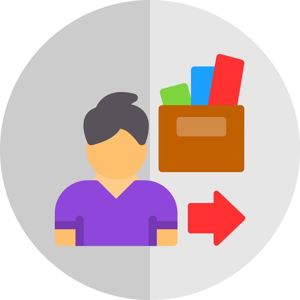 Fired Vector Icon Design