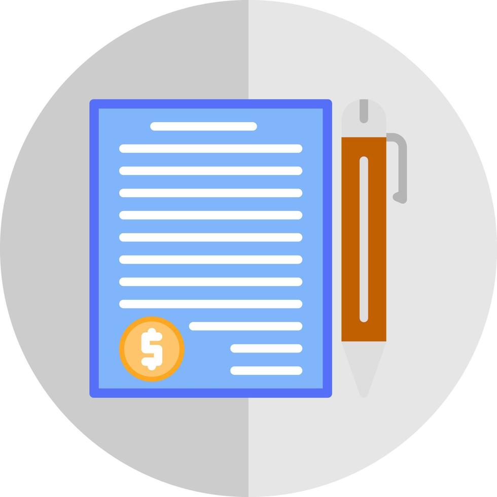 Agreement Vector Icon Design