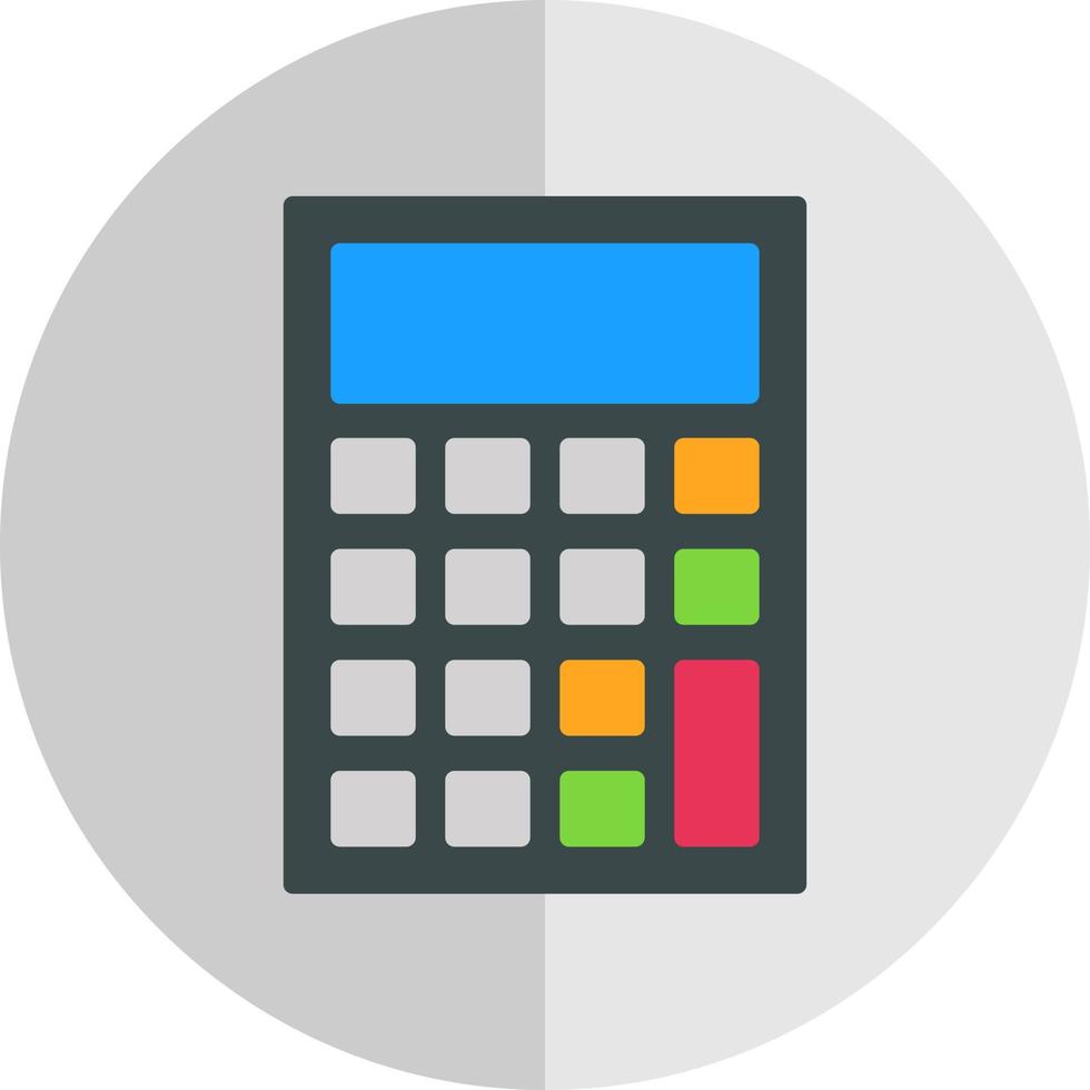 Calculator Vector Icon Design