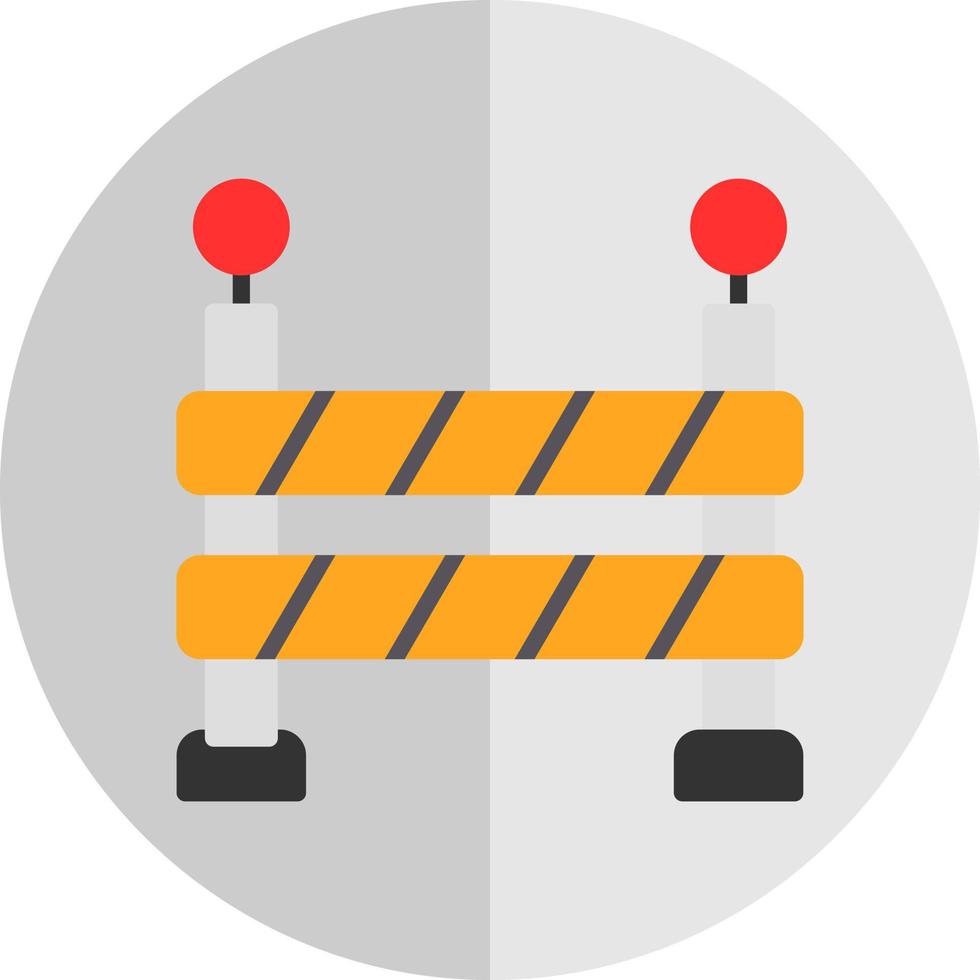 Barrier Vector Icon Design