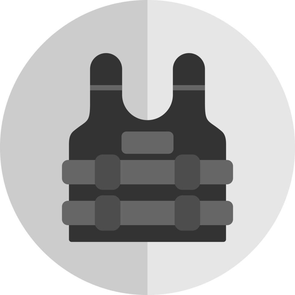 Bulletproof Vest Vector Icon Design