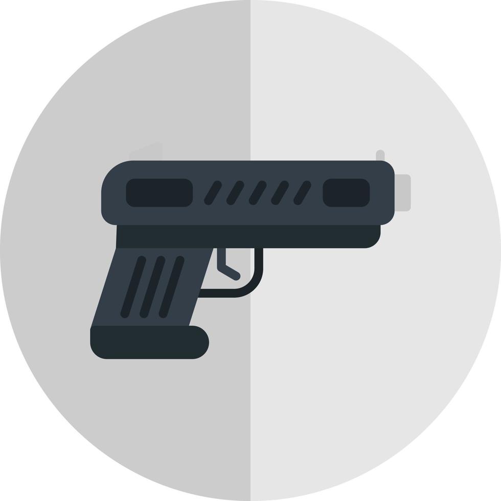 diseño de icono de vector de pistola