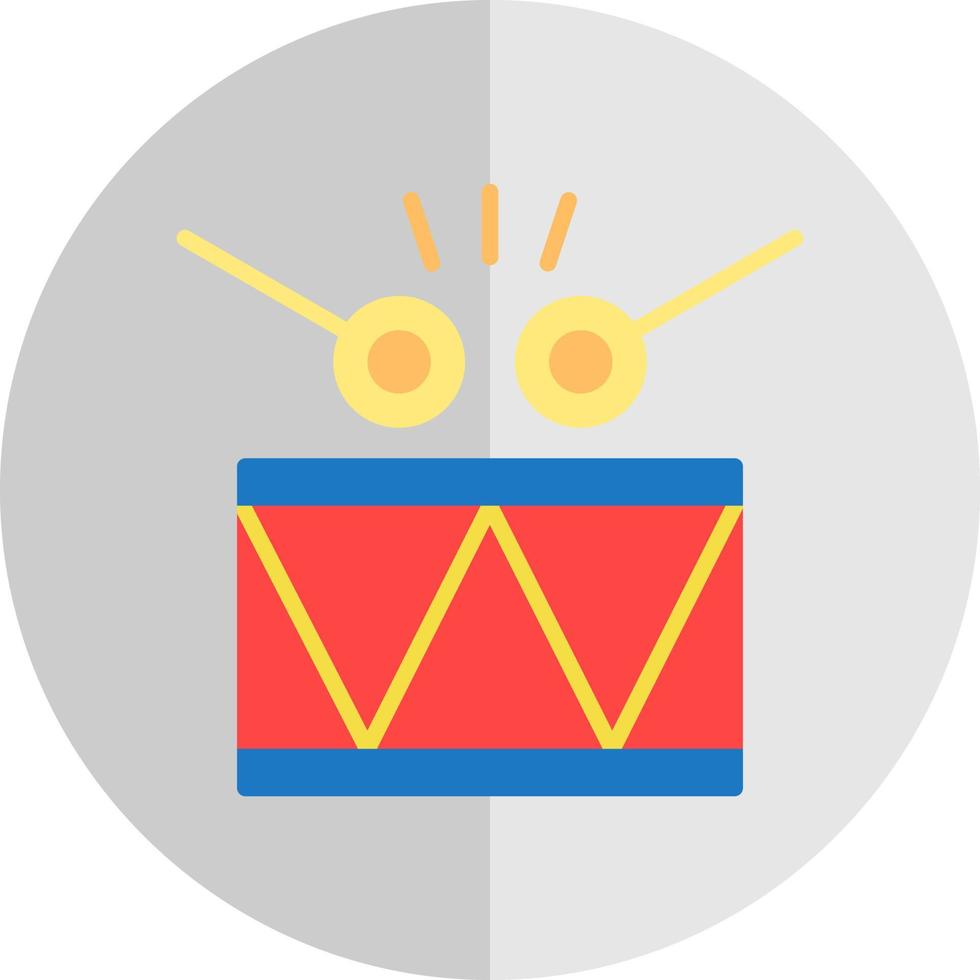 Drum Vector Icon Design