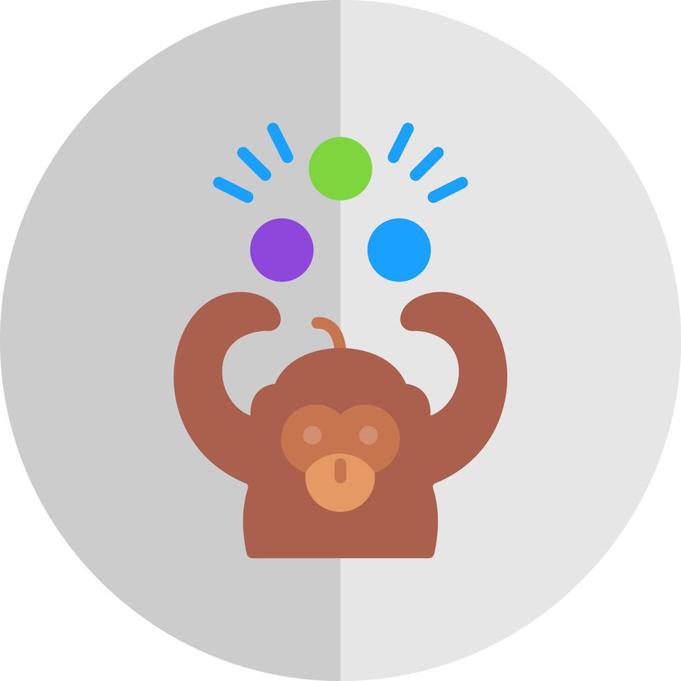 Juggler Vector Icon Design