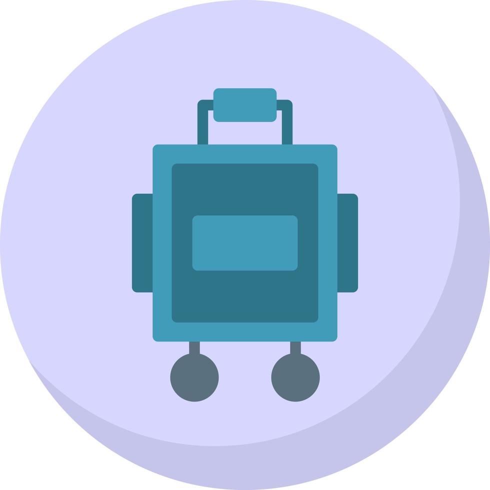 Luggage Vector Icon Design