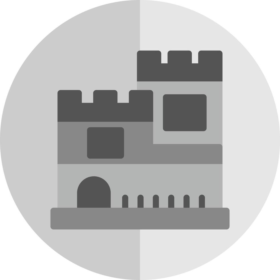 diseño de icono de vector de castillo