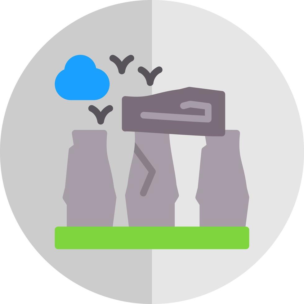 Stonehenge Vector Icon Design