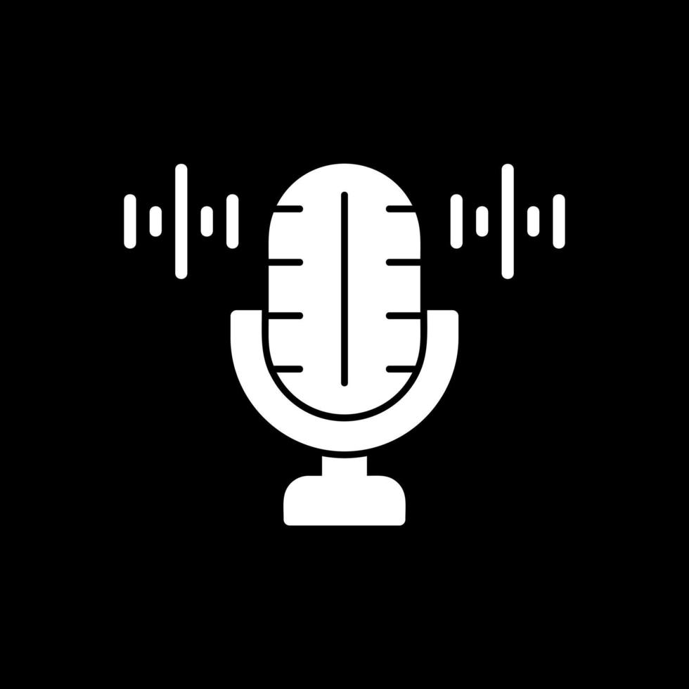 Voice Recorder Vector Icon Design
