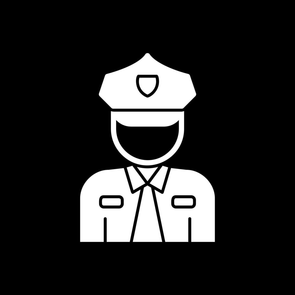 diseño de icono de vector de policía