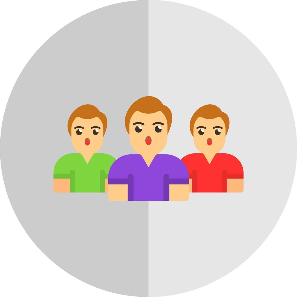 Team Vector Icon Design