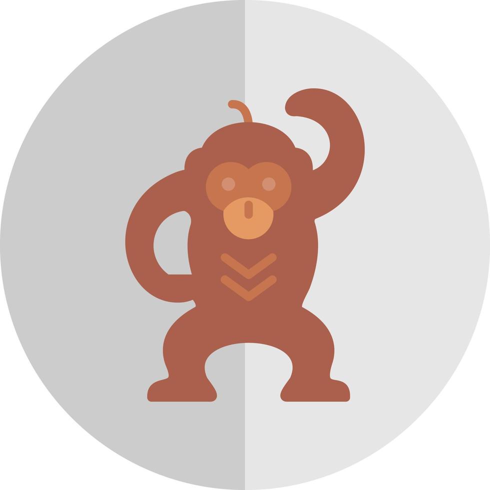 Monkey Vector Icon Design