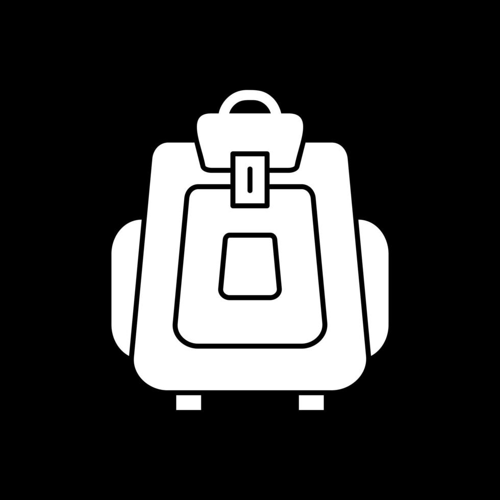 Backpack Vector Icon Design