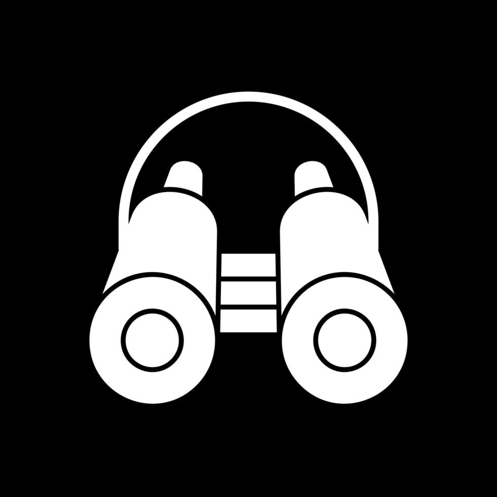 Binocular Vector Icon Design