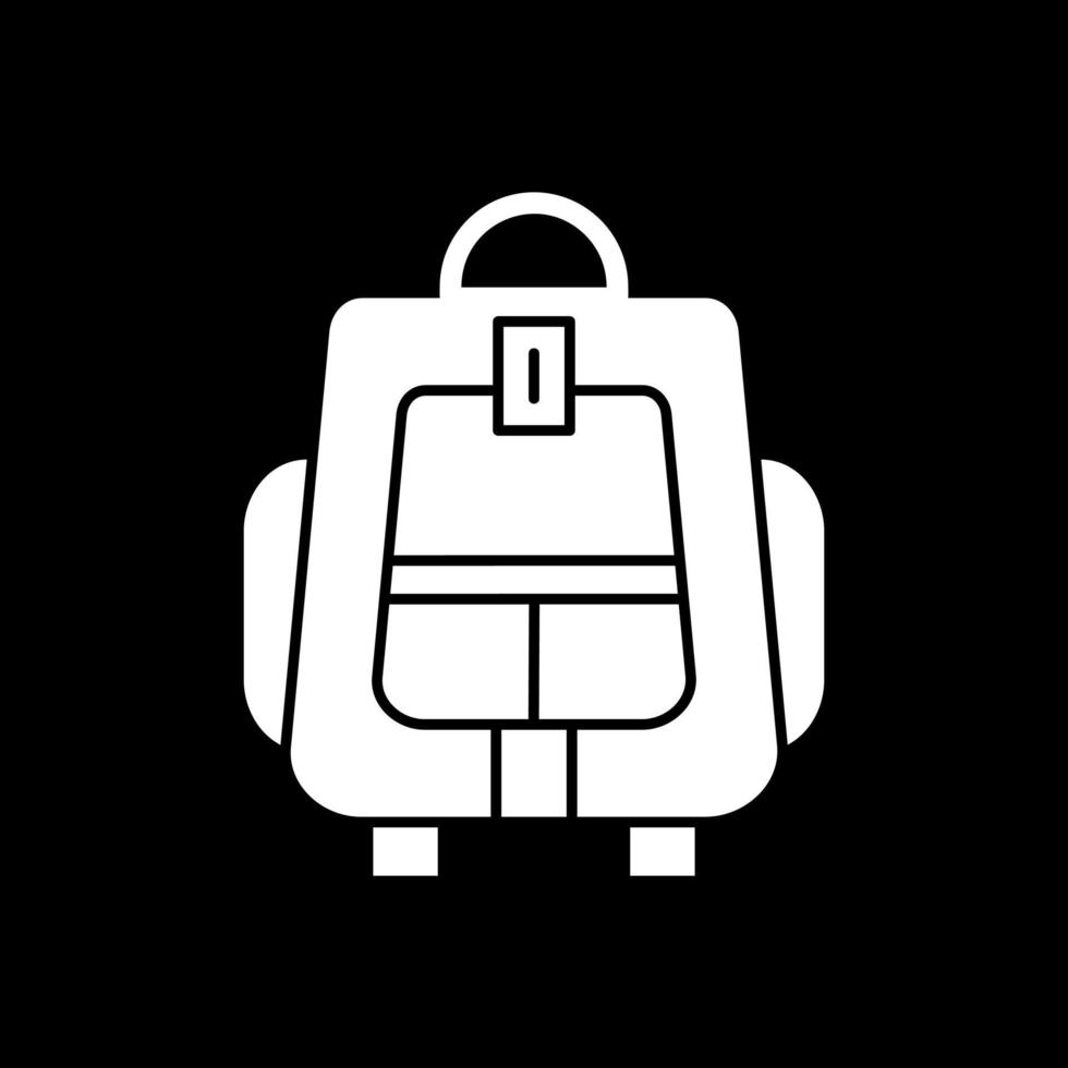 Backpacker Vector Icon Design