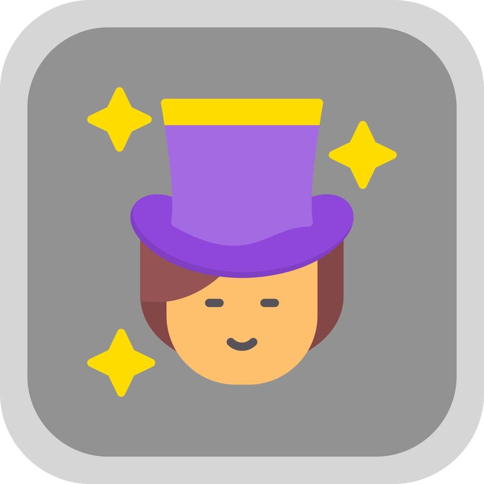 Magician Woman Vector Icon Design