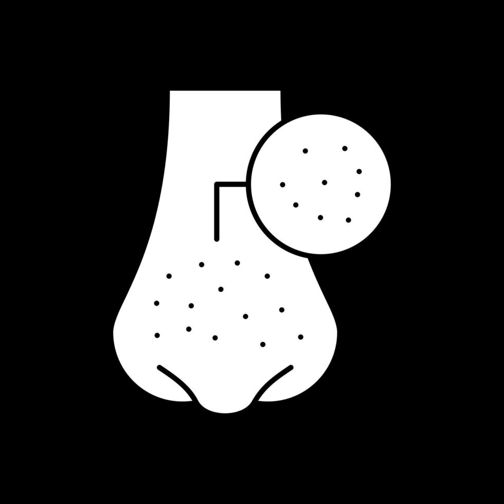 Blackhead Vector Icon Design