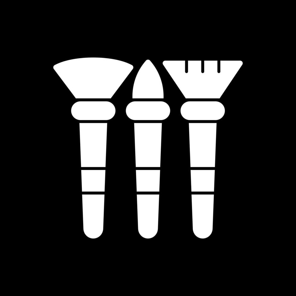 Makeup Brushes Vector Icon Design