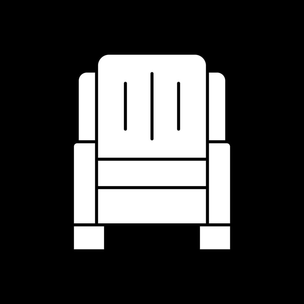 Armchair Vector Icon Design