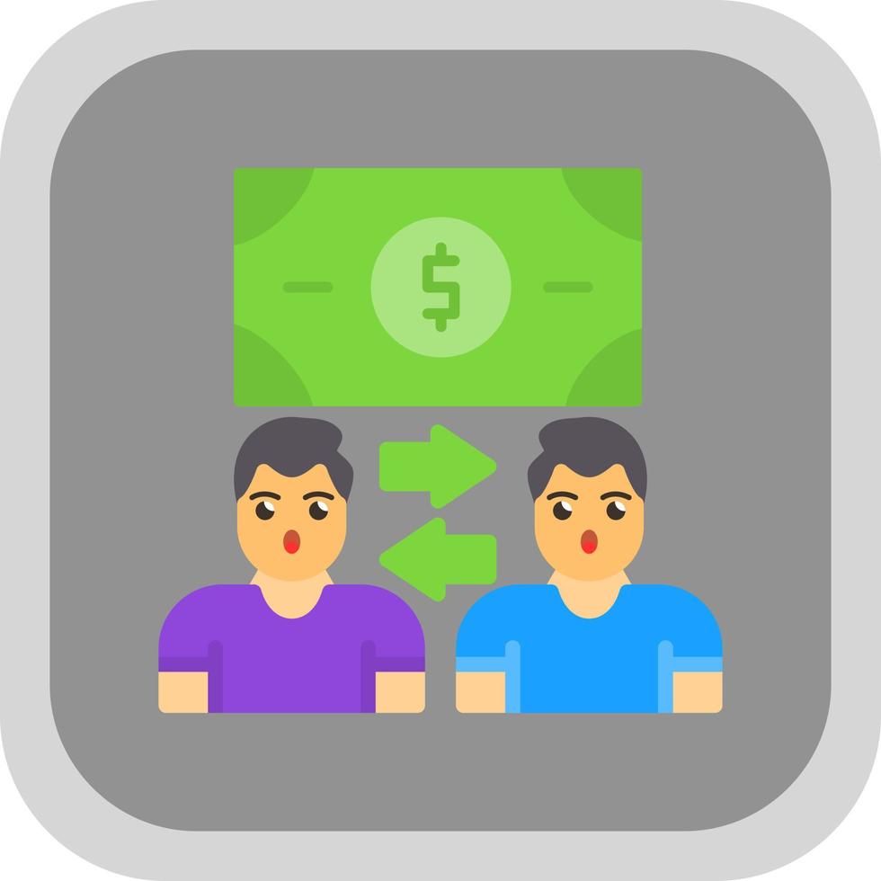 Borrow Vector Icon Design