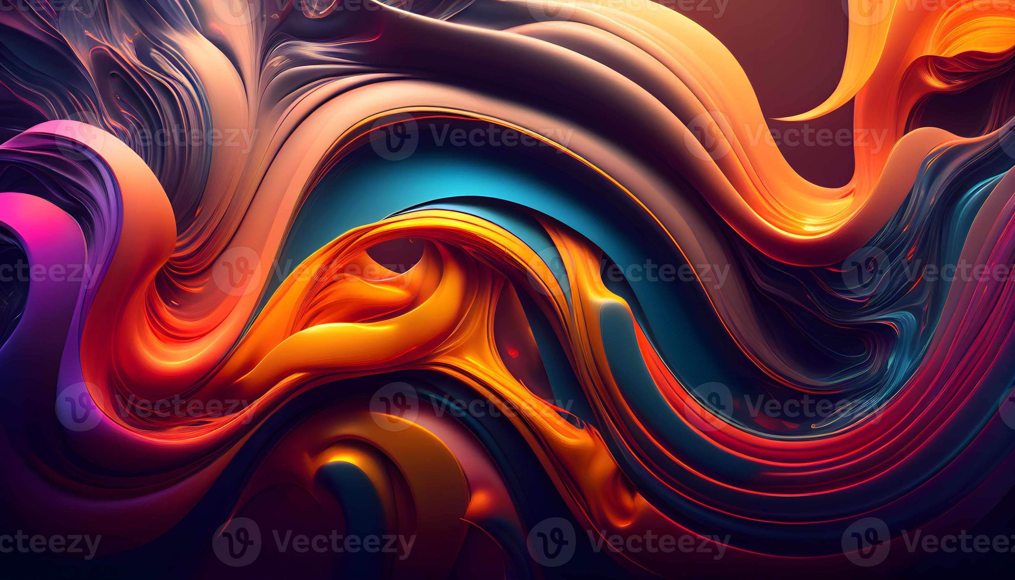 Colorful abstract wallpaper modern background ai generated 21171659 Stock  Photo at Vecteezy