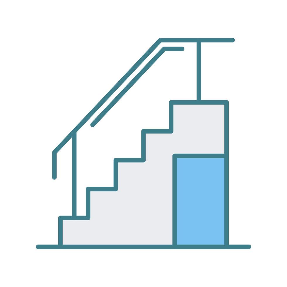 Stairs Vector Icon