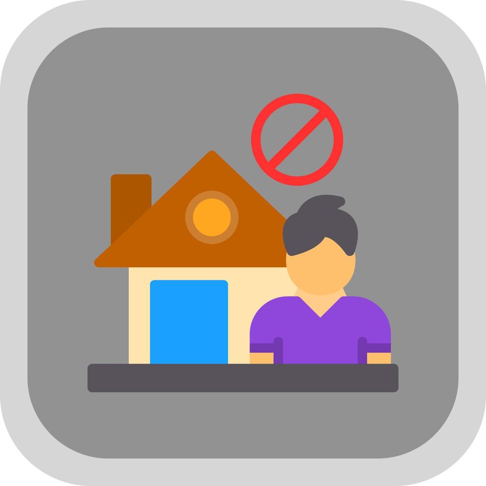 Homeless Vector Icon Design