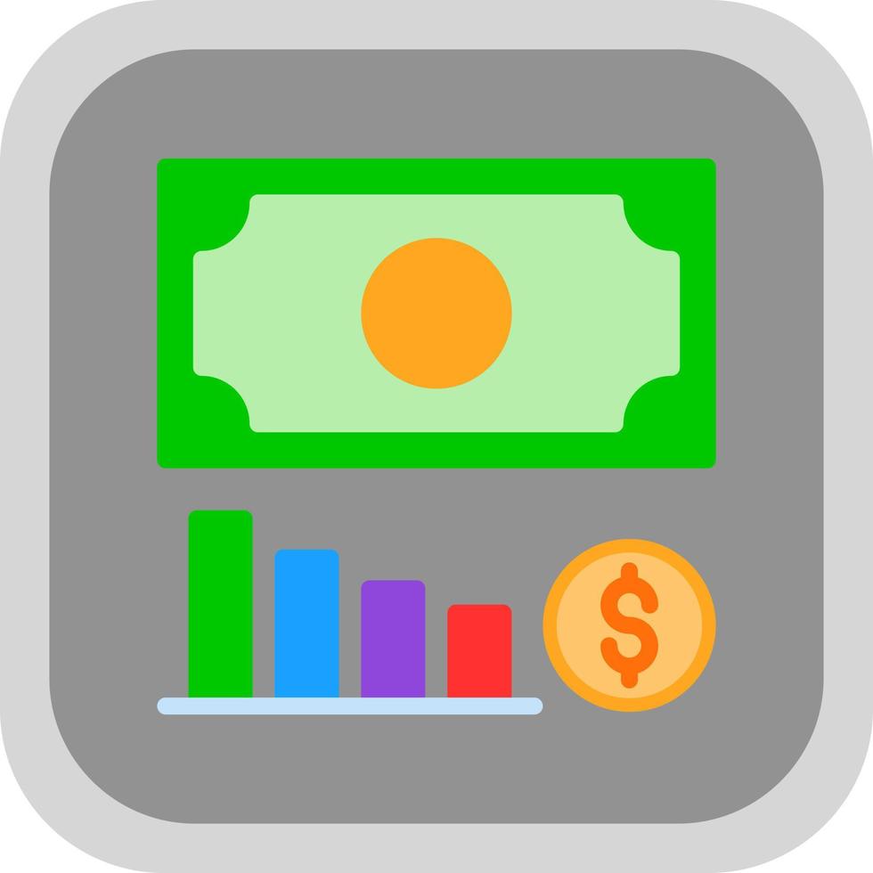 Money Loss Vector Icon Design