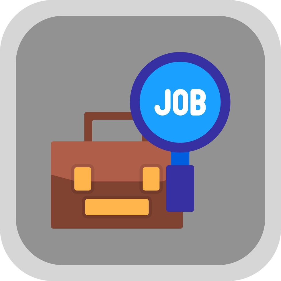 Job Search Vector Icon Design