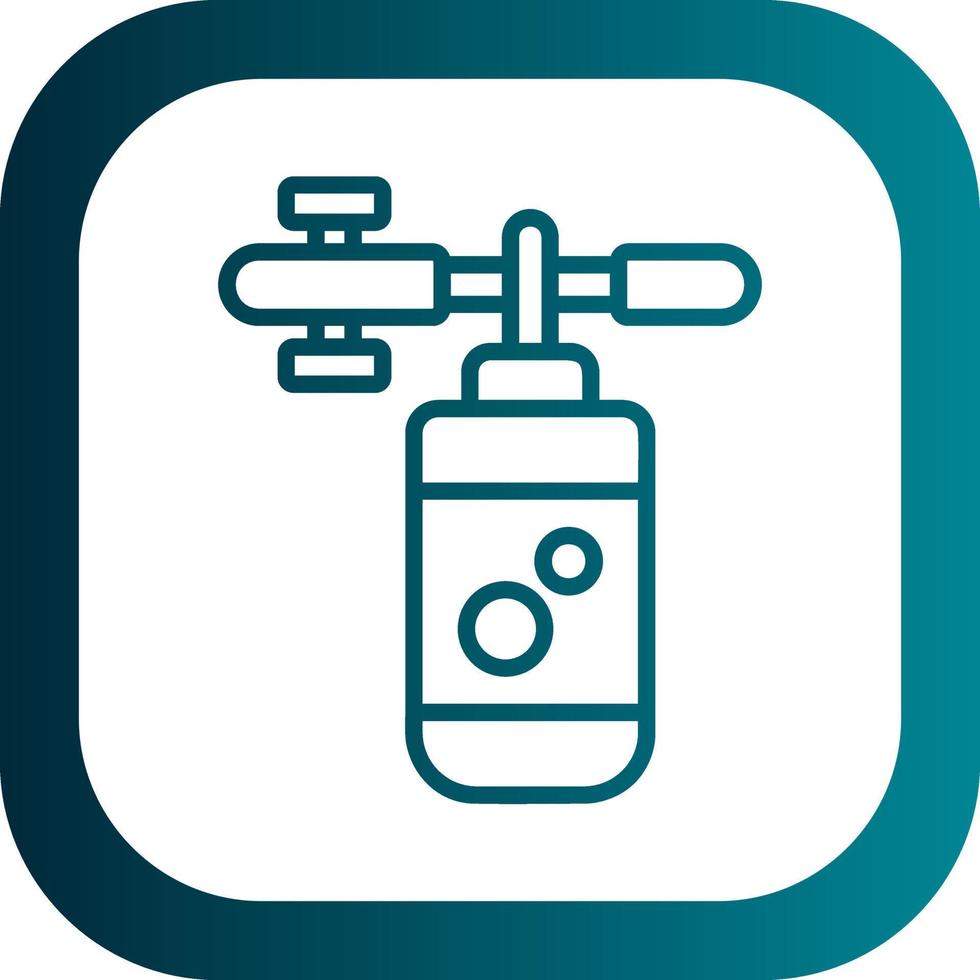 Foam Gun Vector Icon Design