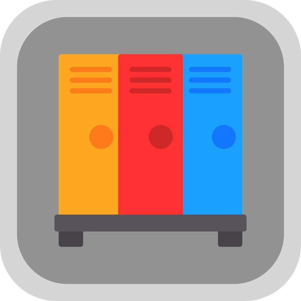 Locker Vector Icon Design