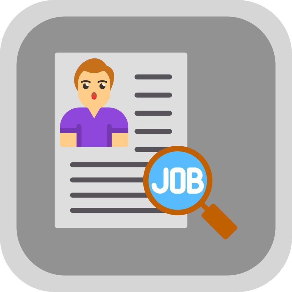 Job Vector Icon Design