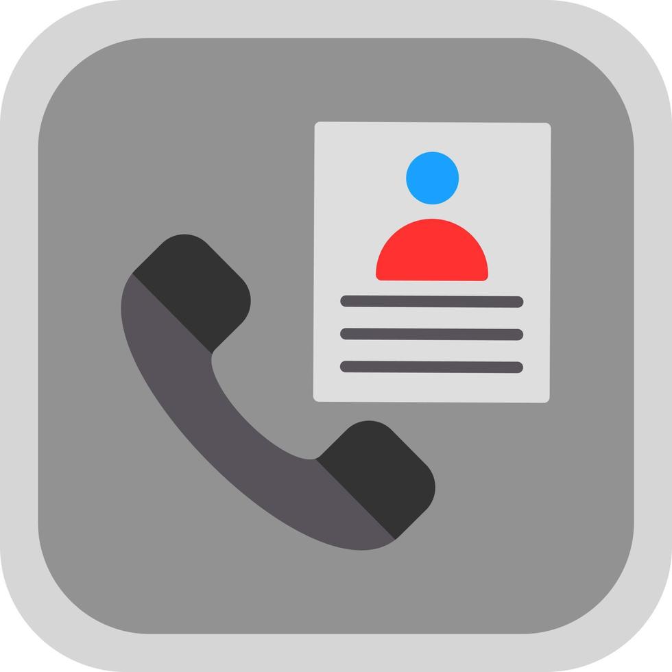 Contact Vector Icon Design