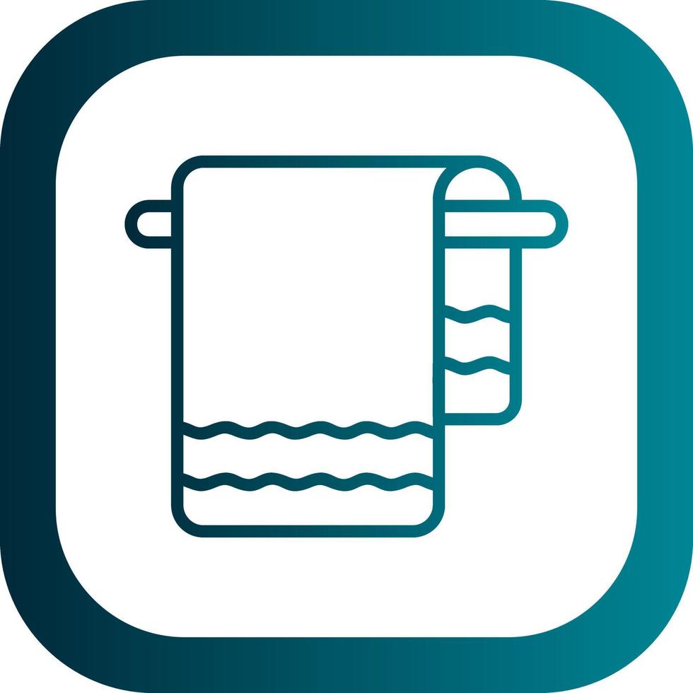 Towel Vector Icon Design