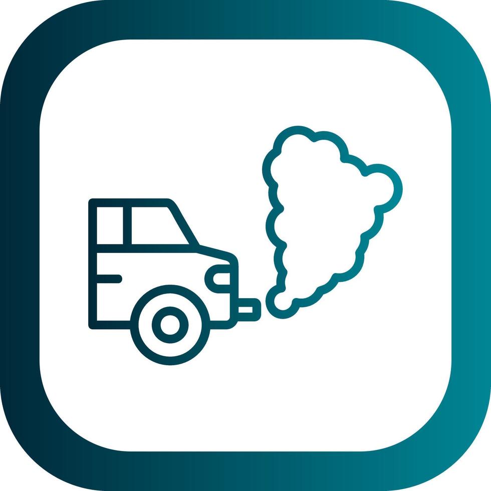 Emission Vector Icon Design