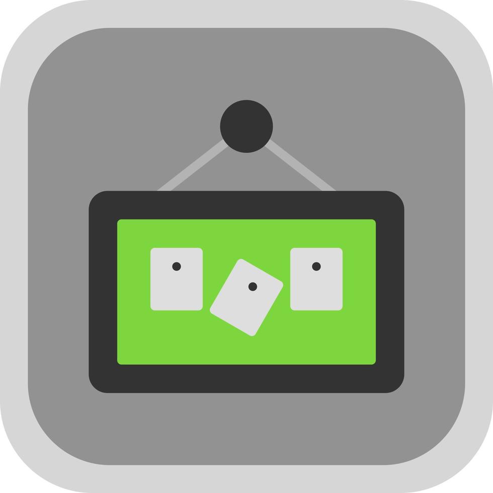 Pinboard Vector Icon Design