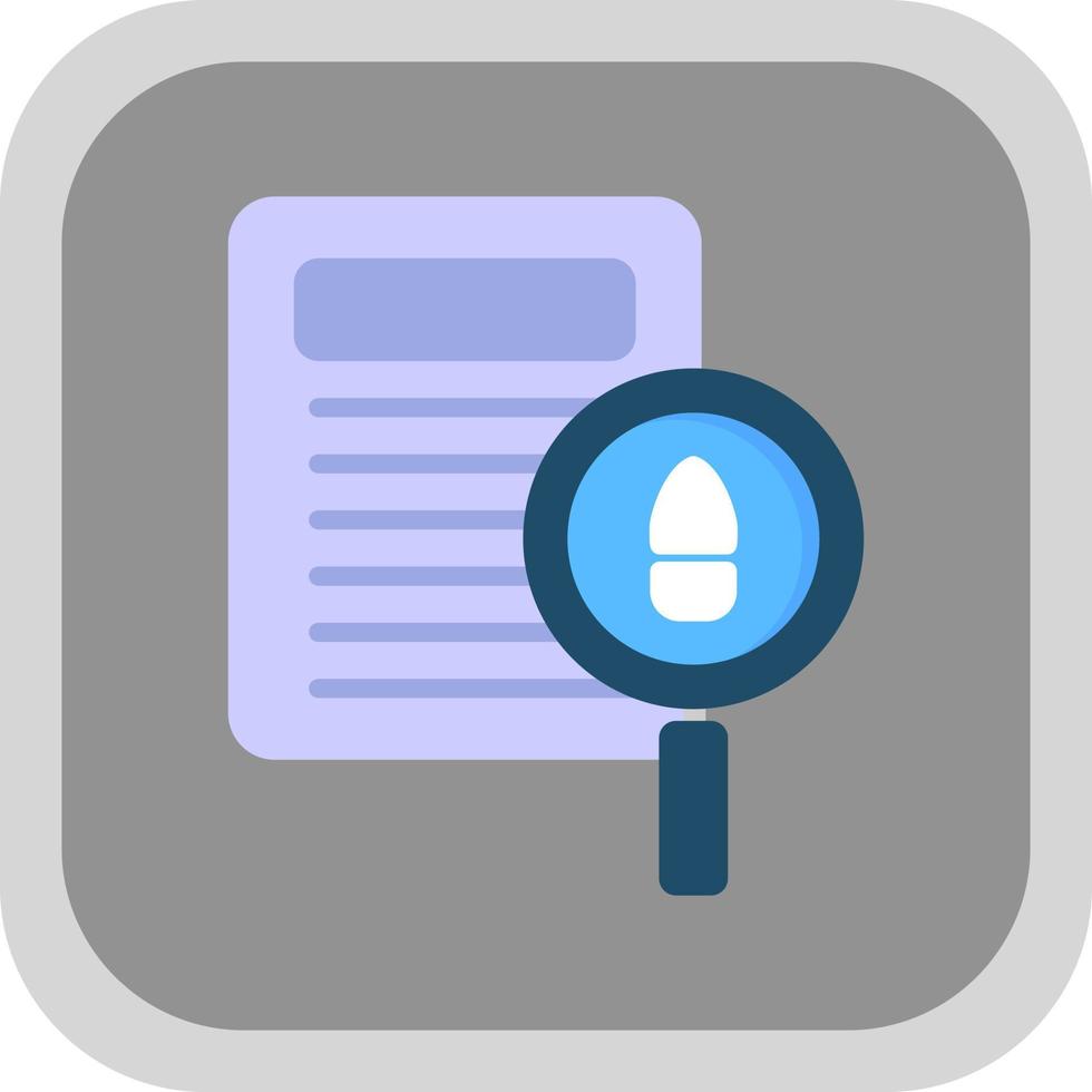 Evidence Vector Icon Design