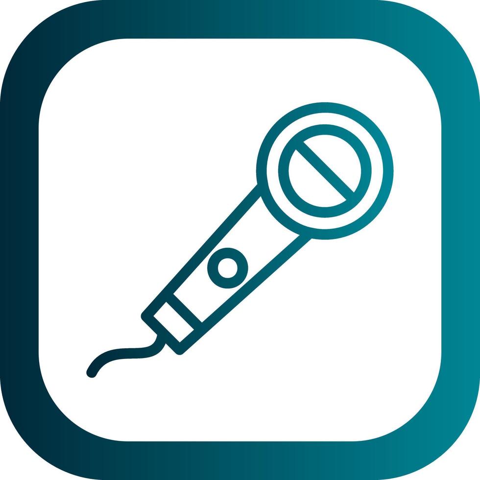 Mike Vector Icon Design