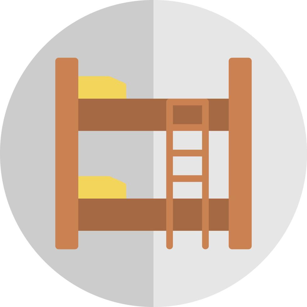 Bunk Vector Icon Design