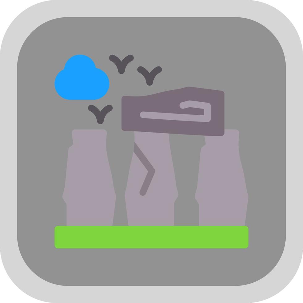 Stonehenge Vector Icon Design