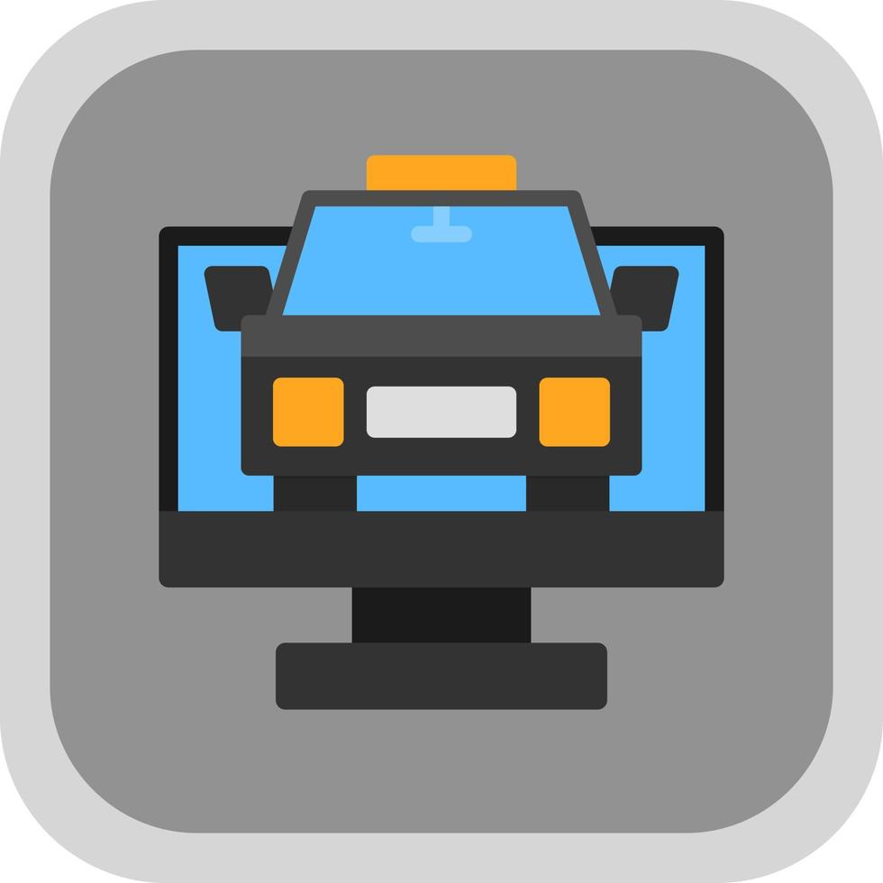 Taxi Vector Icon Design